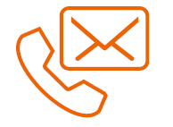 Bild Telefonhörer und Briefumschlag Bild Telefonhörer und Briefumschlag